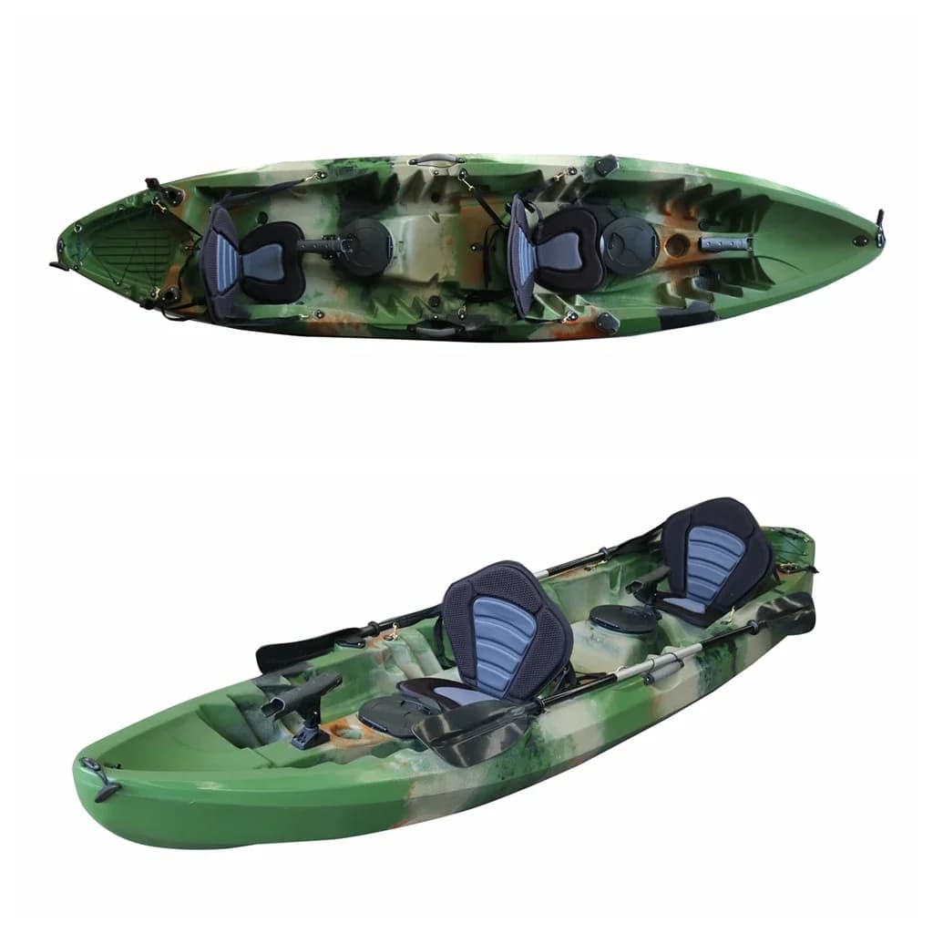 kayak da pesca pagaia da pesca kayak barca lldpe materiale kayak acquatico bianco