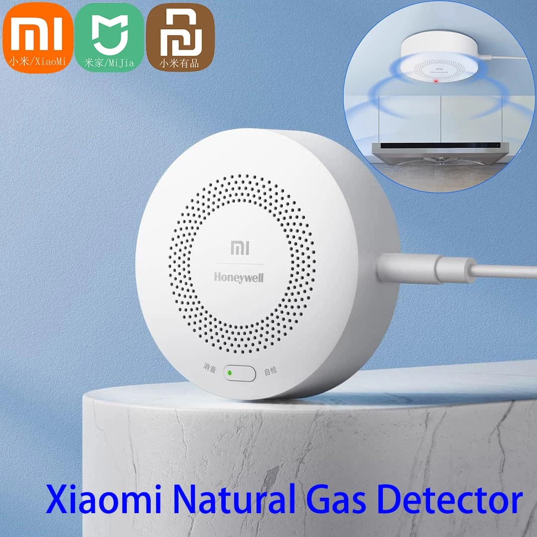 Xiaomi Smart Allarme gas combustibile domestico Protezione perdite Mijia Wifi Rilevatore sensore gas naturale Gateway Bluetooth integrato