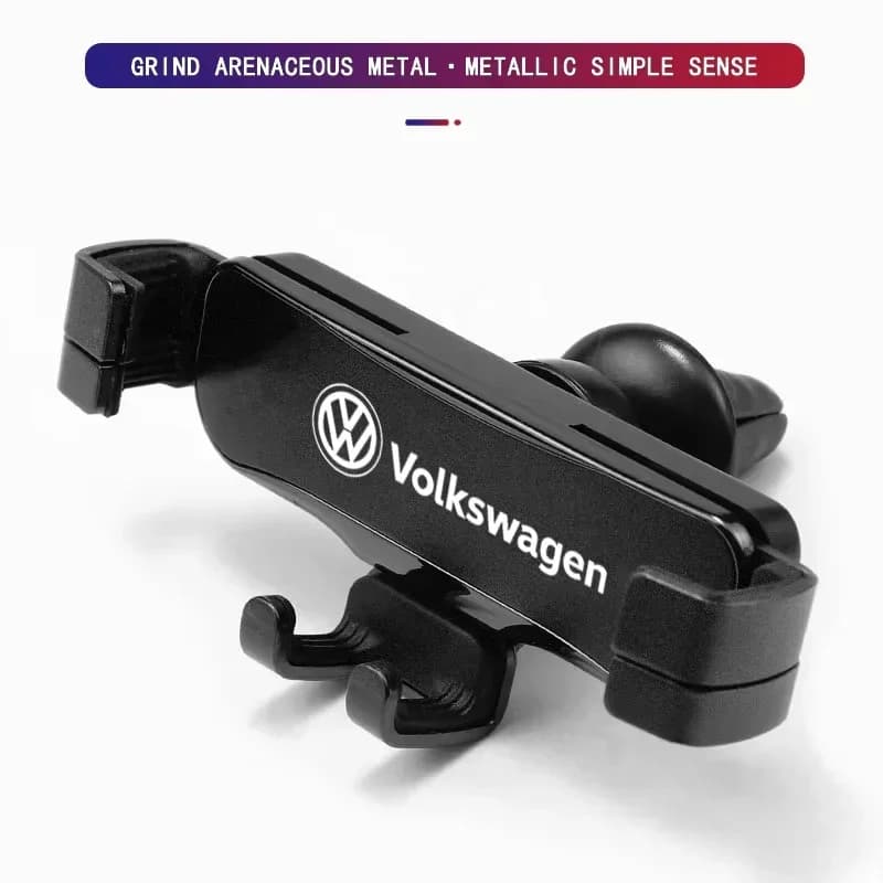 Supporto per telefono da auto con clip per presa d'aria, accessori GPS per VW GTI Rline Golf 6 7 Passat CC Polo Tiguan Arteon Touareg Cadd