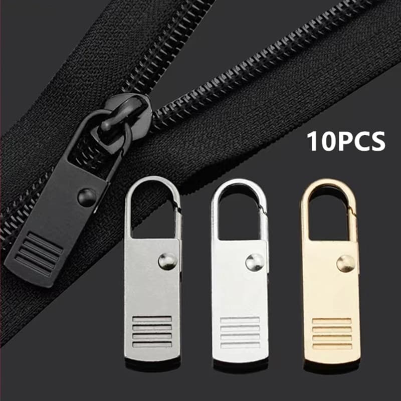 5/10PCS Cerniera Istantanea Universale Instant Fix Kit di Riparazione Cerniera di Ricambio Cursore Zip Denti Salvataggio Nuovo Design Per Il Cucito FAI DA TE