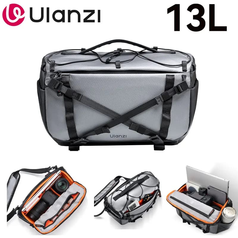 Ulanzi SU02 Digital DSLR Camera Bag Fashion Waterproof Photo Shoulder Bag for Canon Nikon Sony lens bag