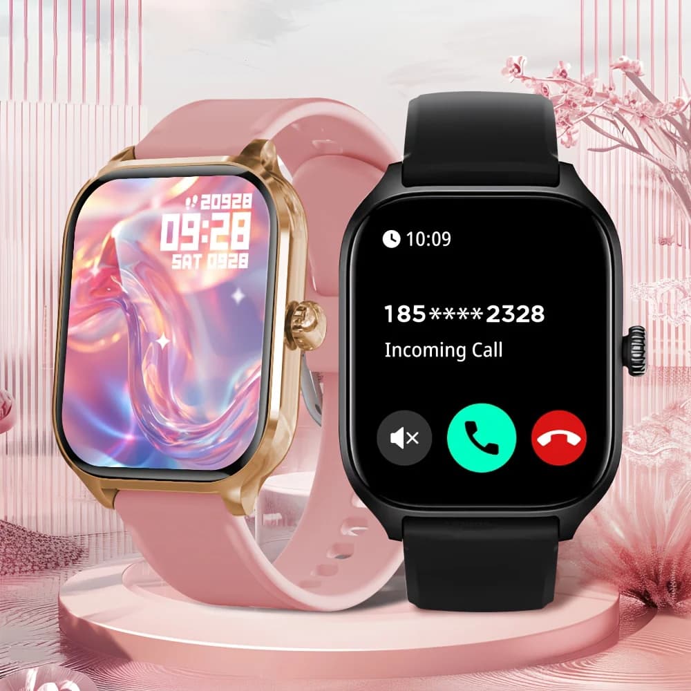 2026 New Men's Smart Watch Women's Gift 2.01 Inch Full Touch Screen Sport Fitness Watch Electronic Bluetooth Talk Smartwatch