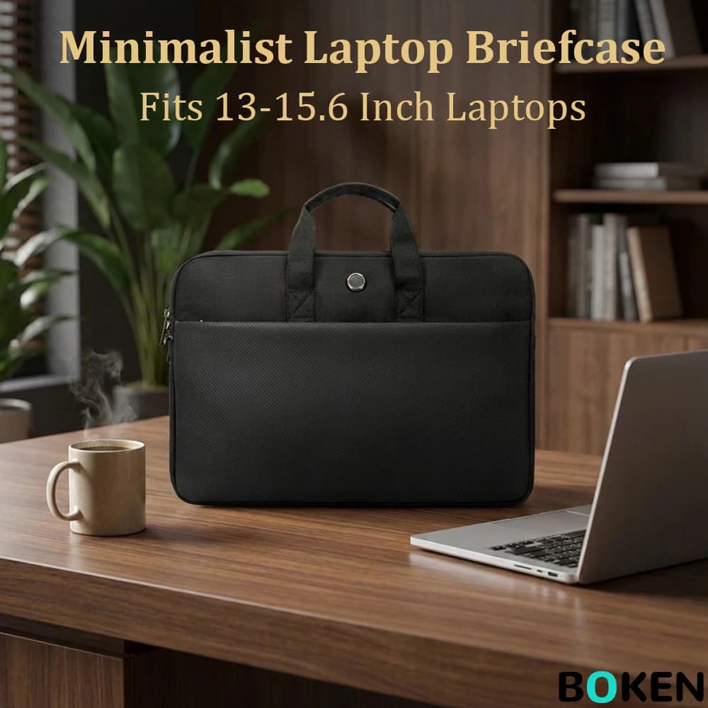 Borsa per Laptop 13 14 15 16 Pollici per Lenovo Dell, HP, Huawei, Borsa con Manico, Borsa Portatile Antiurto per Computer per Affari e Viaggi