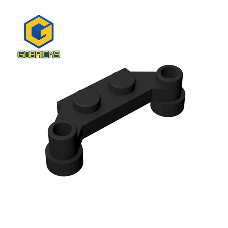 Gobricks 10PCS High-Tech Assemble Particle 18624 Plate Modified 1 x 4 Brick Building Blocks Kit Replaceable Part For Kids Gifts