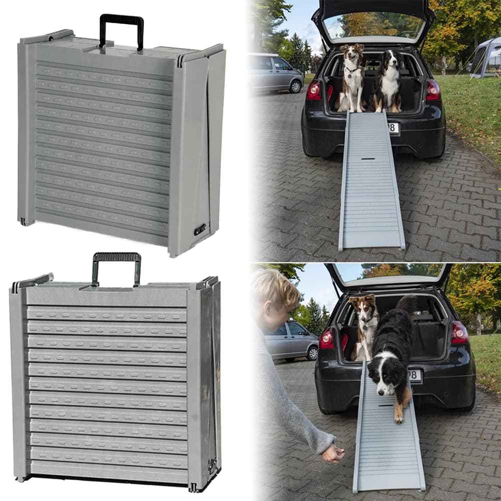Foldable Copper for Dogs 150x40 cm, Extra Grains Wide for Dogs with Anti-slip Surface for Medium and Large Dogs, for Cars