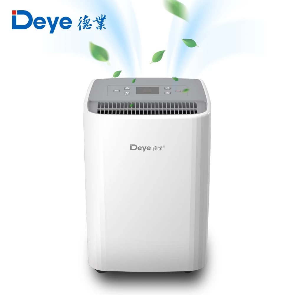Deumidificatore Portatile Domestico Deye DYD-A12A 12L Smart Wifi con Ionizzatore Integrato e Purificatore d'Aria