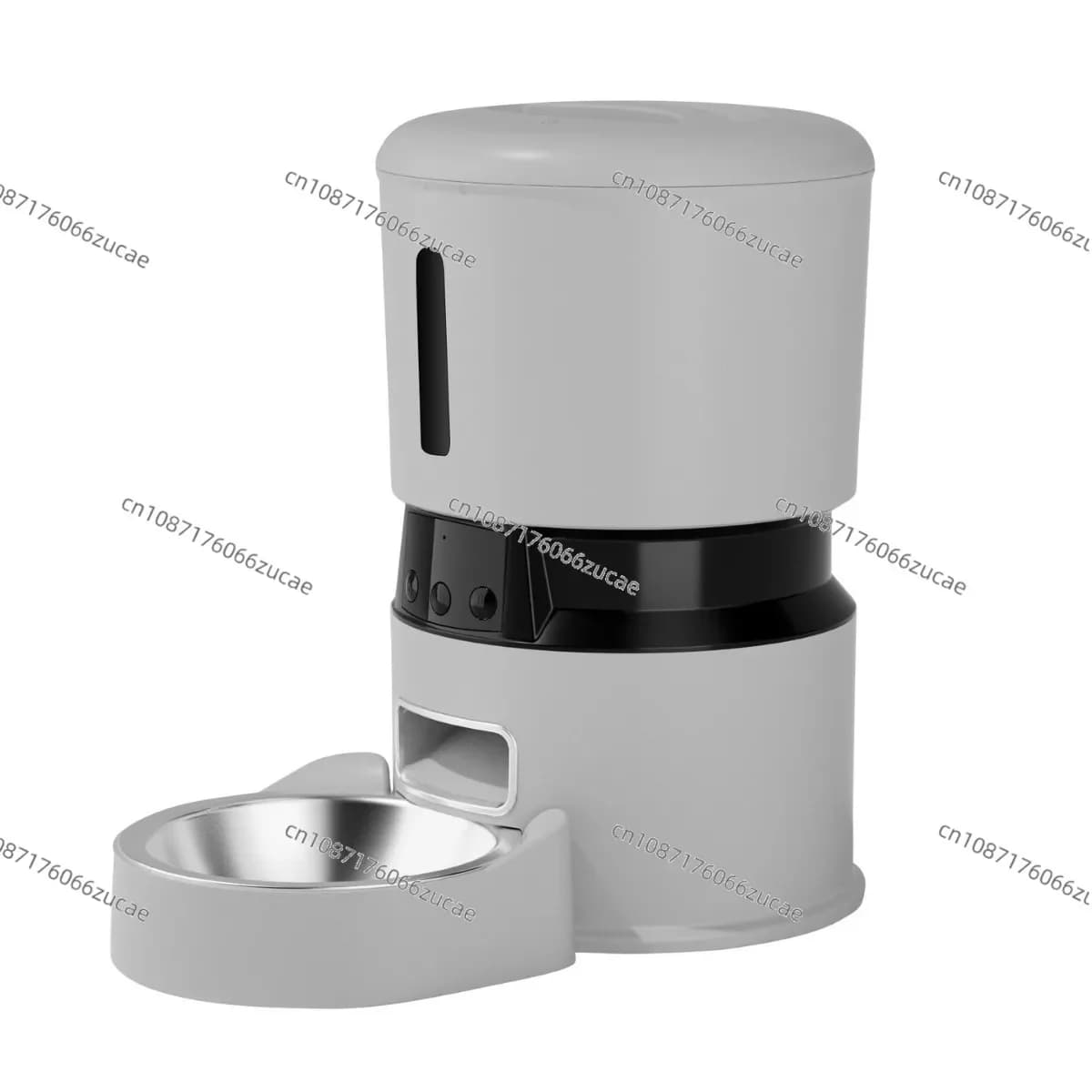 Distributore Automatico di Cibo per Gatti con Bluetooth, Programmabile da Smartphone, Macchina Intelligente per l'Alimentazione degli Animali Domestici