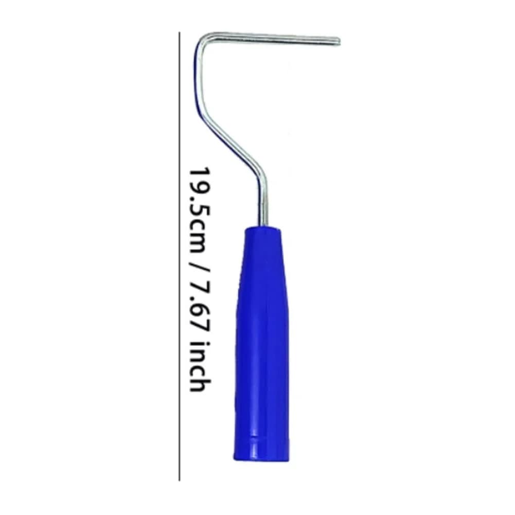Professional Painting Kit with 10 Pieces, Includes Foam Rollers, Brush Heads, Paint Tray and Handle Holder for a Lyscia and Uniform Cover