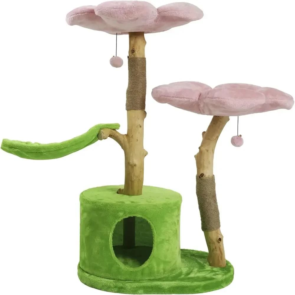 Albero per Gatti in Legno Stile Loral
