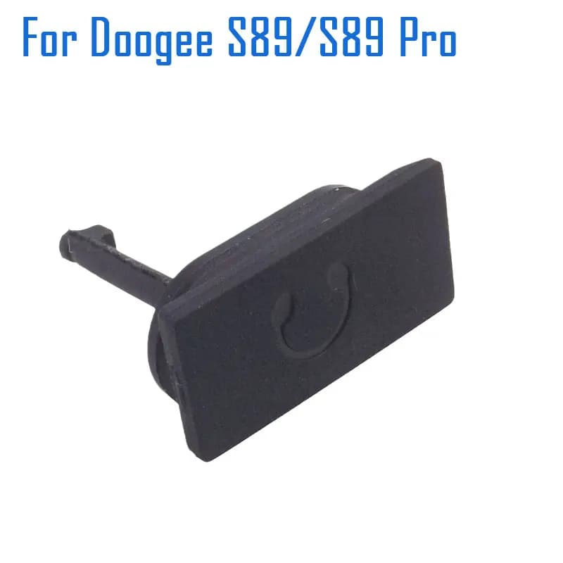 Nuovo Originale DOOGEE S89 S89 Pro Auricolare Spina di Gomma Del Telefono Cellulare Auricolare Spina di Polvere Accessori Per DOOGEE S89 Pro Smart Phone