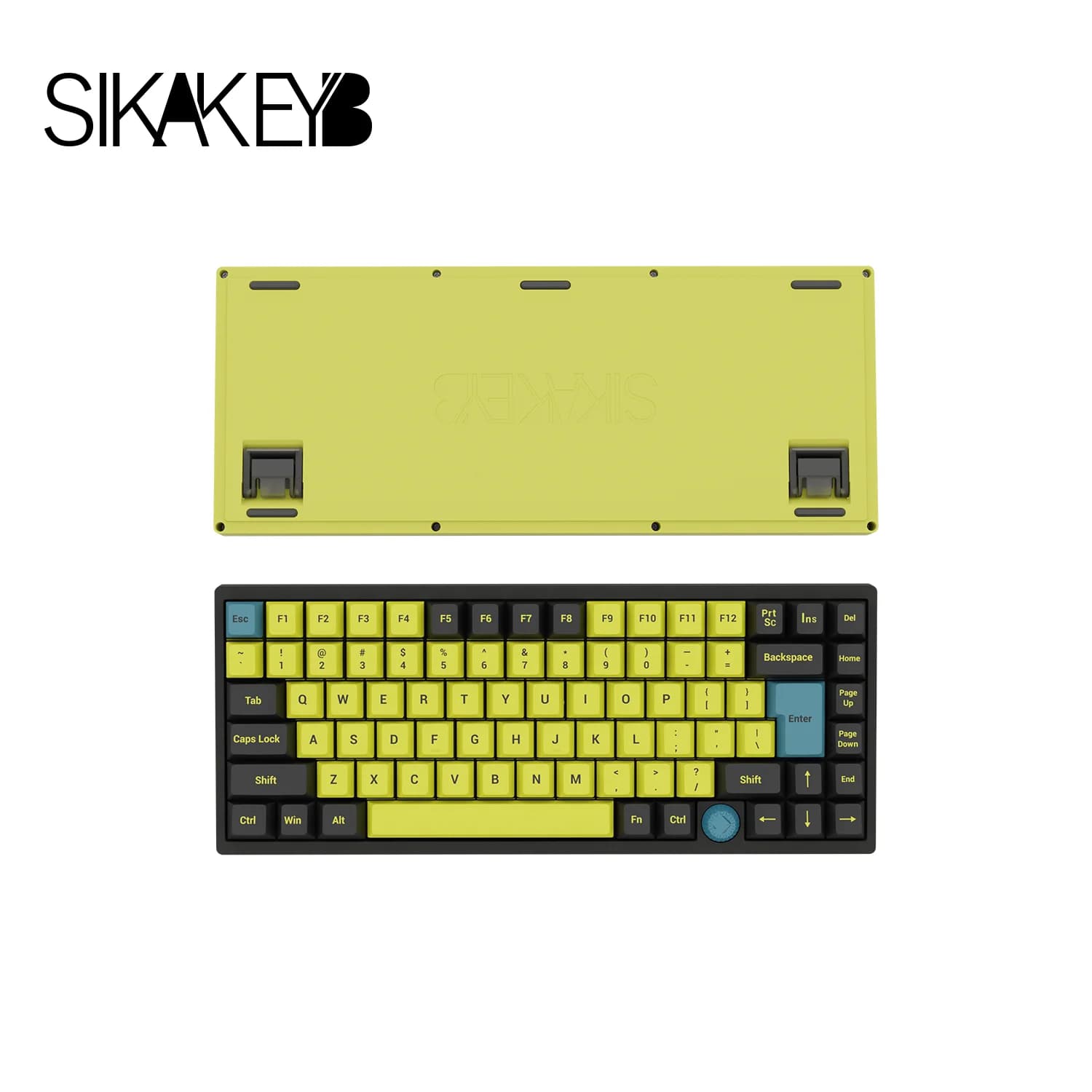 SIKAKEYB Castle CK75 83 tasti Esports Tastiera magnetica Interruttore Wired Impostazione gratuita Pre-Viaggio HM Drive RT Tastiera magnetica