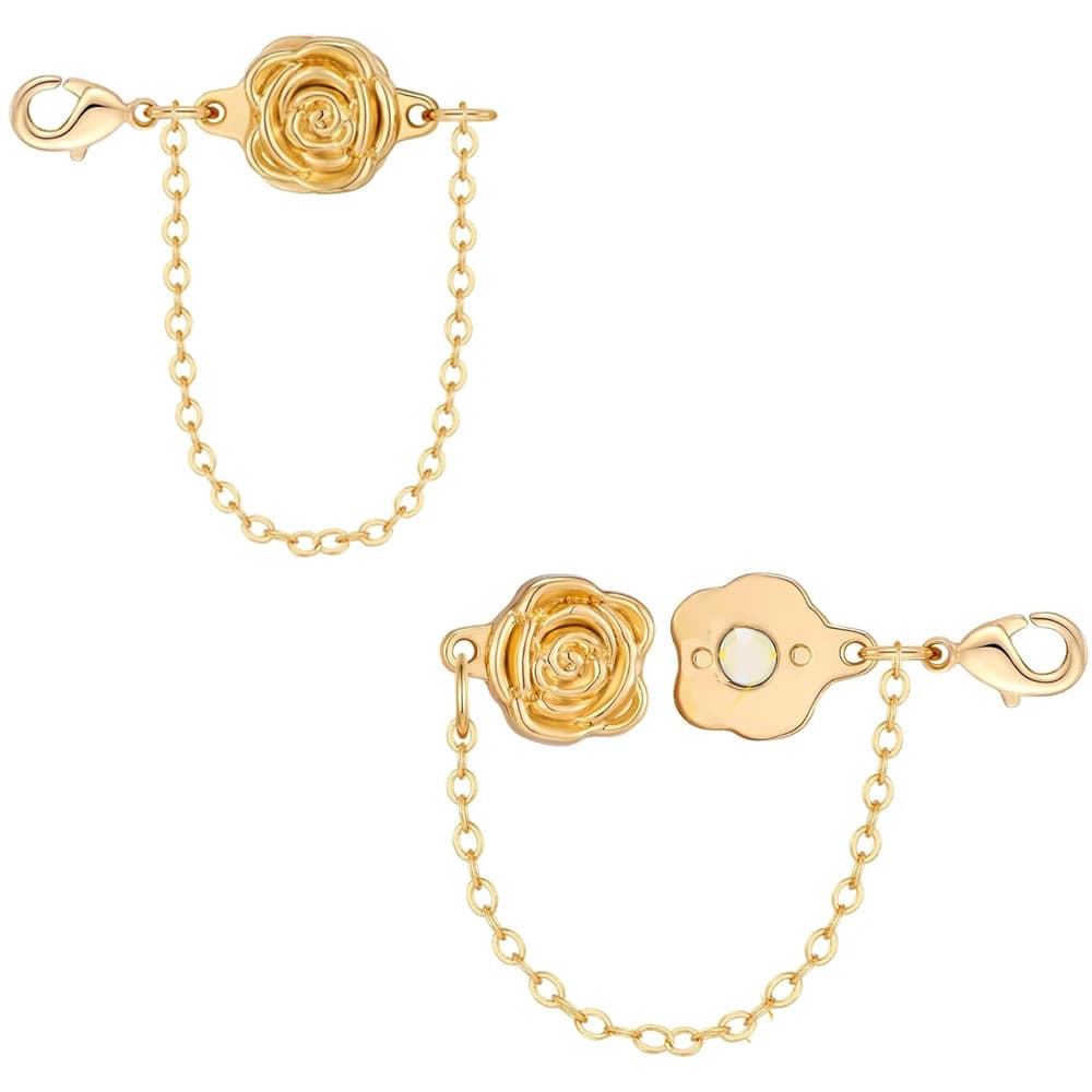 5 pz Rosa Magnete Connesso Chiusura Ciondolo Fibbia Magnetica Per Collana FAI DA TE Bracciale Connettori Creazione di Gioielli Risultati Accessori