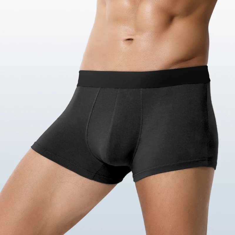 3 pezzi di biancheria intima da uomo all'ingrosso Europa e Stati Uniti boxer transfrontalieri in seta di ghiaccio boxer di dimensioni inglesi pantaloncini di grandi dimensioni