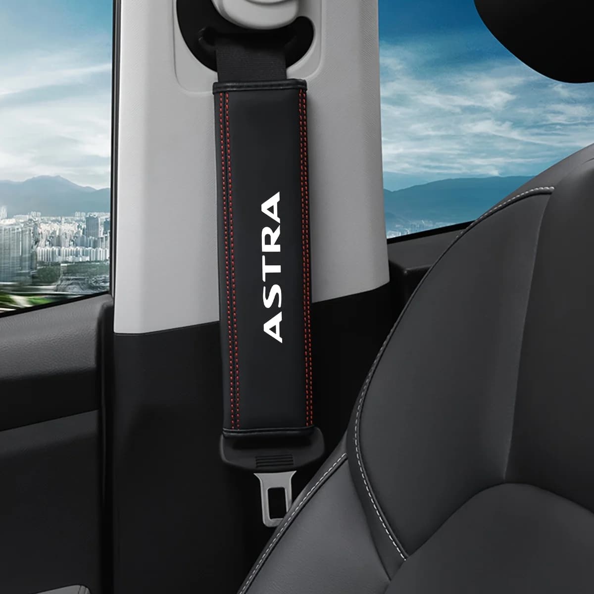 1pc Car Safety Belts Shoulder Protection Car Seat Belt Cover Safety Pad For Opel Astra H gtc J G K Accessories