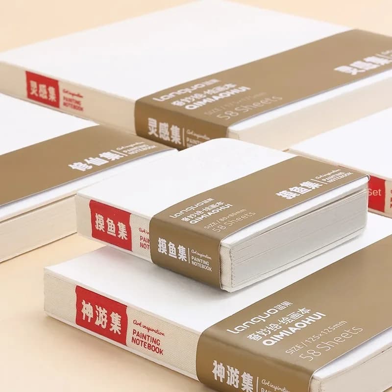 For Drawing Painting Book 58 Sheet Thickening 200g Drawing Notebook Multiple Specificacations WaterColor Sketchbook Art Supplies