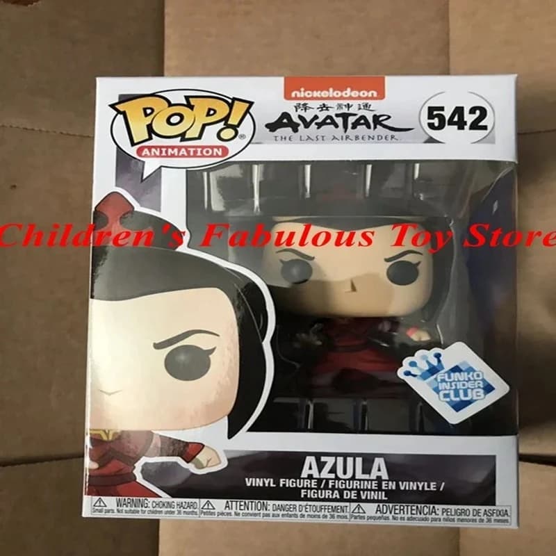 Funko Pop! Rock-bottom Price The Last Airbender Azula 542 Exclusivo Original Avatar Vinyl Action Figure Collection Model Toys