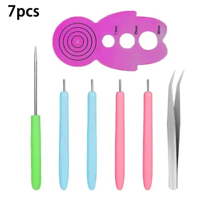 Paper Quilling Tools Kit Sets Art Crafts Scrapbooking Handmade Crafts Paper Decoration Tool Quilling Kits Slotted Needle Tools