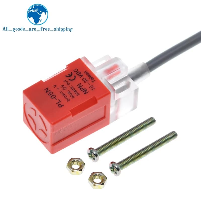 1/3 pcs PL-05N Inductive proximity sensor Switch 5mm Detection NPN Out DC10-30V Normal Open NO For Arduino