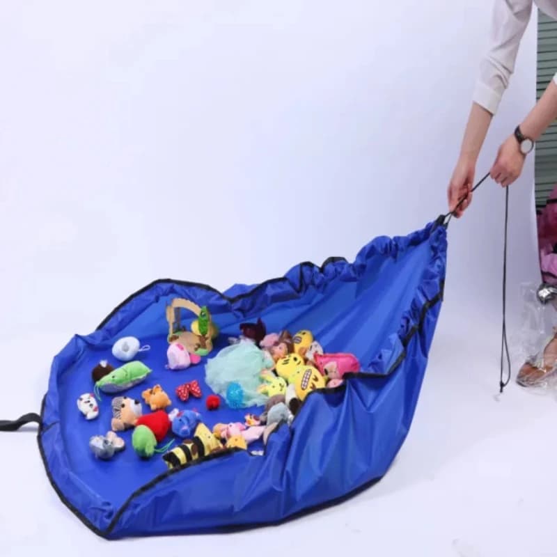1pc Extra-Large Storage Bag Drawstring Pouch Pack Up and Go Portable Toy Storage Perfect for Outdoor Play and Picnics