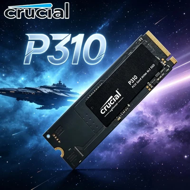 Crucial P310 M.2 2280 PCIe4 NVMe SSD 1TB 2TB 3D NAND Internal Solid State Drive 7100MB/s High Speed Gaming SSD Laptop Desktop PC