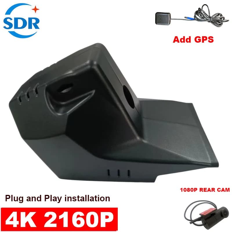 Registratore Video DVR per Auto 4K HD Plug and Play WiFi OEM per Volkswagen VW Teramont Pro 450TSI 2024 2025 con Controllo APP e GPS