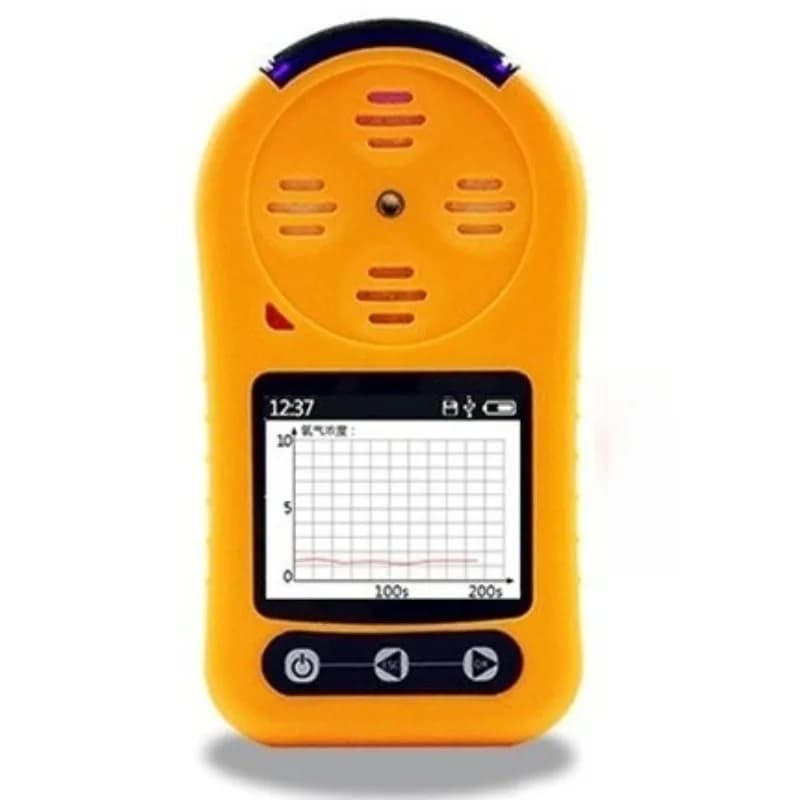 Rilevatore di gas quattro in uno Rilevatore portatile di gas tossici e nocivi Monossido di carbonio combustibile Concentrazione di ossigeno