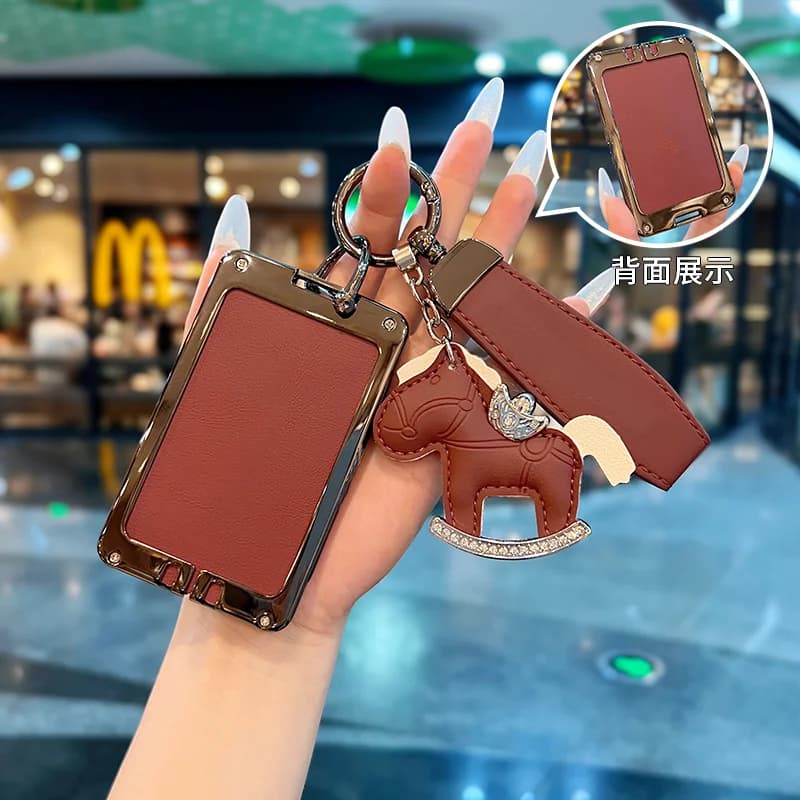 Custodia per chiave per auto NFC per BYD Seagull Dolphin Song Pro Song Plus Seal U Qin Destroyer 05 Card Fibbia a conchiglia a copertura totale di fascia alta