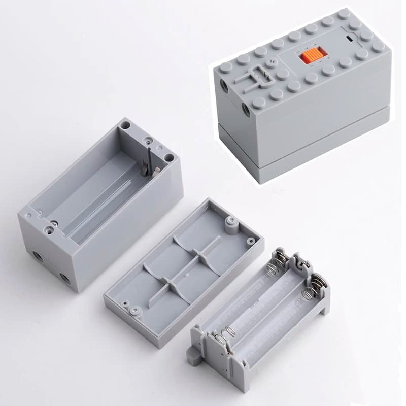 MOC 88000 AAA Scatola batteria Building Block Parti tecniche di potenza Treno auto compatibile con LEGOeds