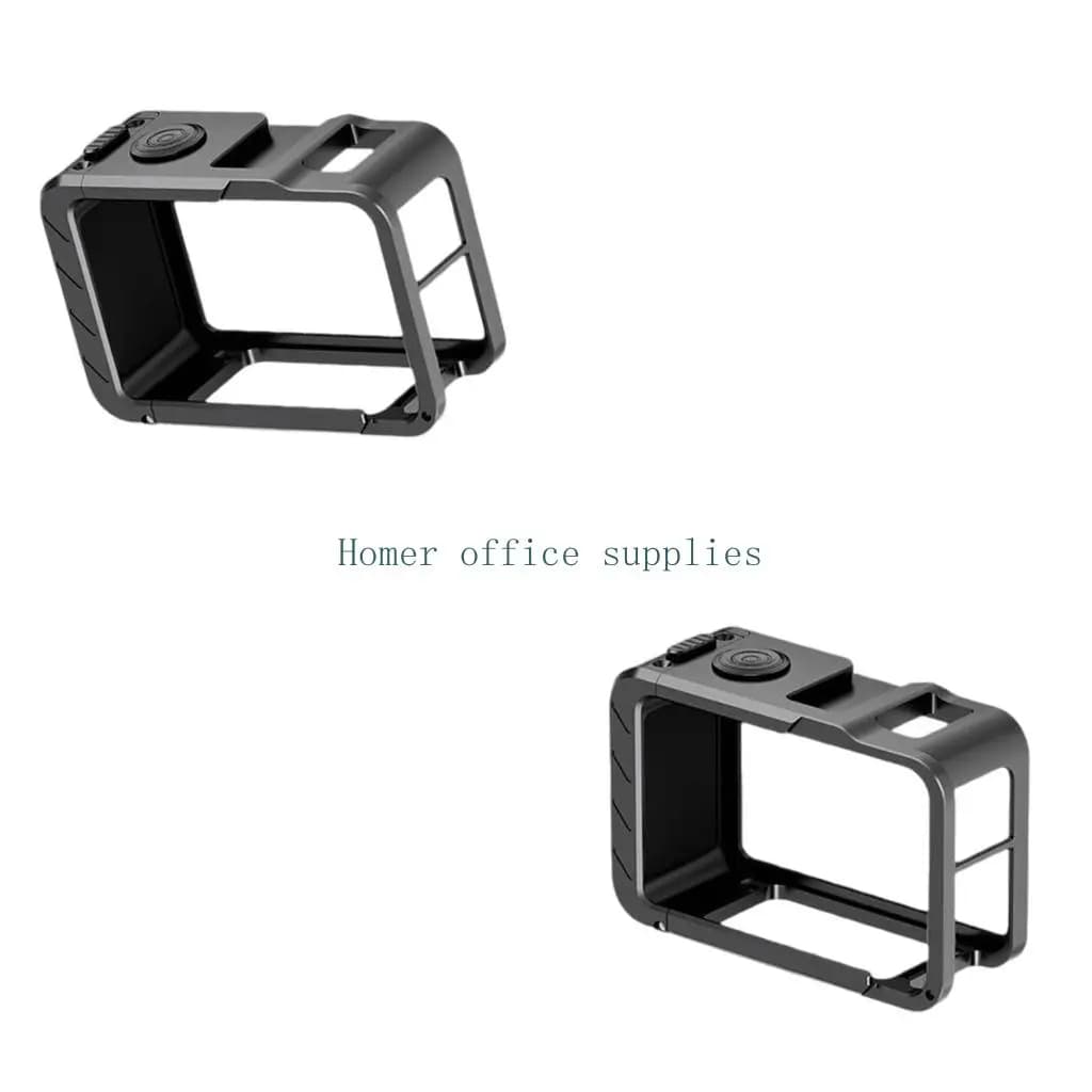 K43B Protective Camera Cage Frame with Charging Port Access Design for Action 5Pro/6