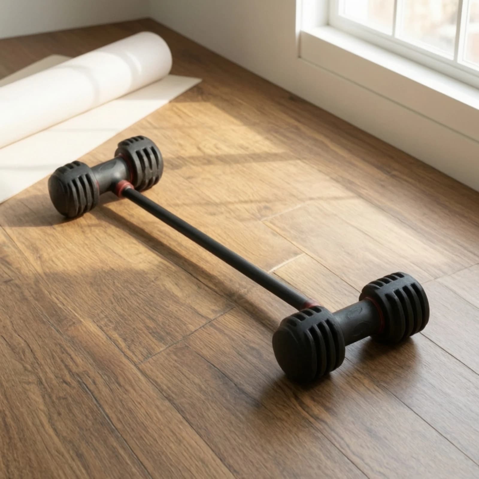 Dumbbell to Kettlebell Adapter Long-Lasting Portable Kettlebell Handle Dumbbell Handle with Base Secure Lightweight
