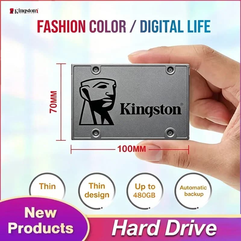 2026New 1pcs For Kingston SSD Internal Solid State Drive A400 960GB 480GB 240GB 120GB 2.5 Inch SSD SATA III