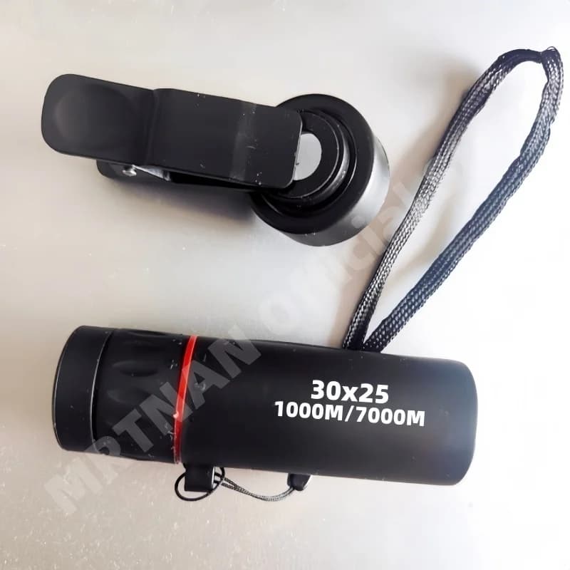 Mini telescopio monoculare 30 x25 Zoom portatile ad alta definizione ad alto ingrandimento 10X telescopio da viaggio professionale all'aperto
