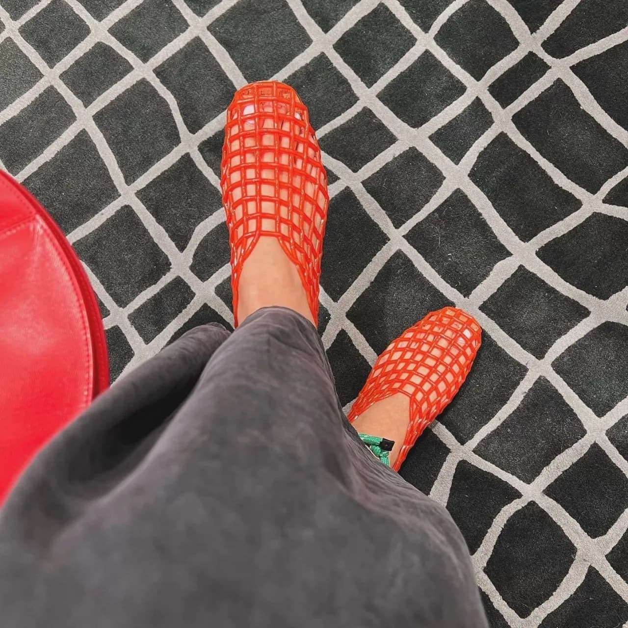 2025 Women's New luxury brand Flat Sandals PVC Breathable Summer Outerwear Baotou Bag and Casual Jelly Sandals