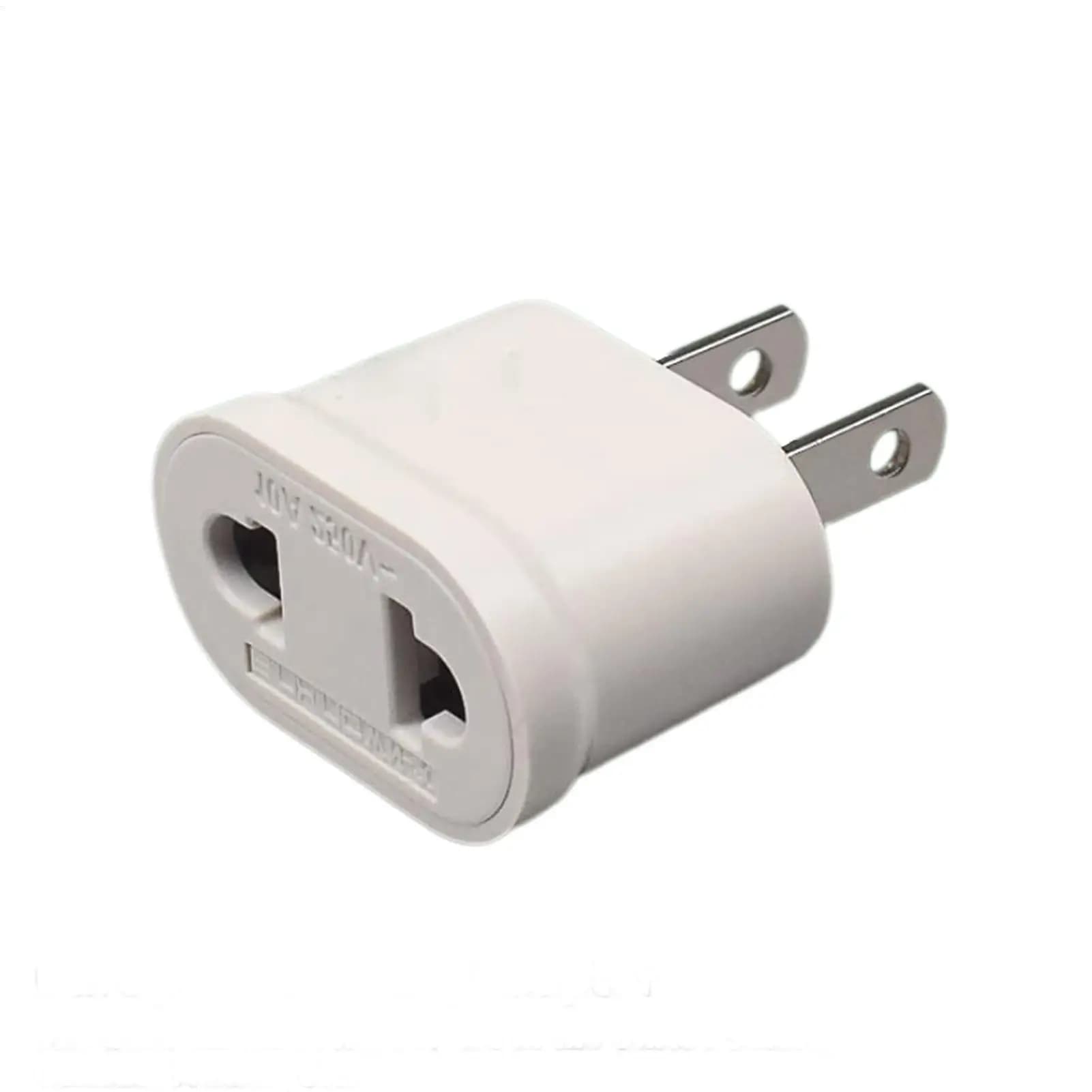 EU Plug to US Plug Adapter Travel Charger Outlet Converter Flame-retardant Small Charging Hub Converter Compact Conversion Plug