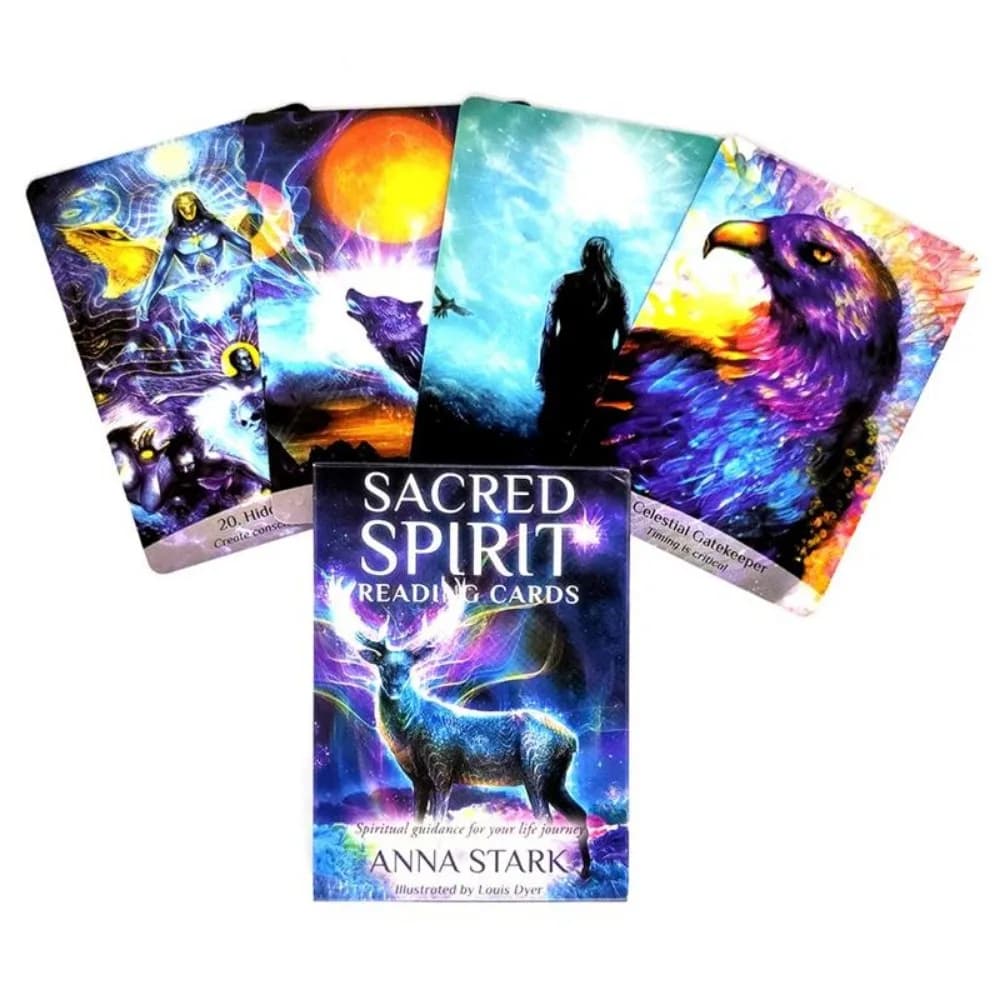 Spirito sacro Lettura Tarocchi Carte Versione inglese Oracle Deck Intrattenimento Gioco da tavolo per feste 36 pezzi/scatola 11 * 6,5 cm
