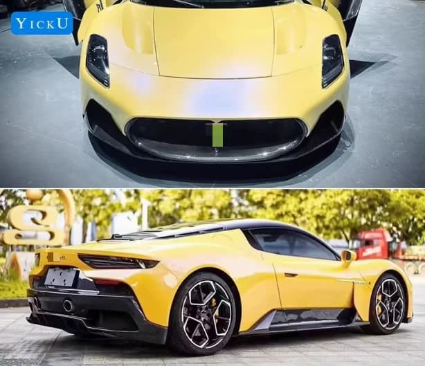 High Quality Body Kit forMaserati MC20 Modified OEM Auto Parts Front Lip Rear Diffuser Side Skirt Carbon Fiber Hot Sales 2020+