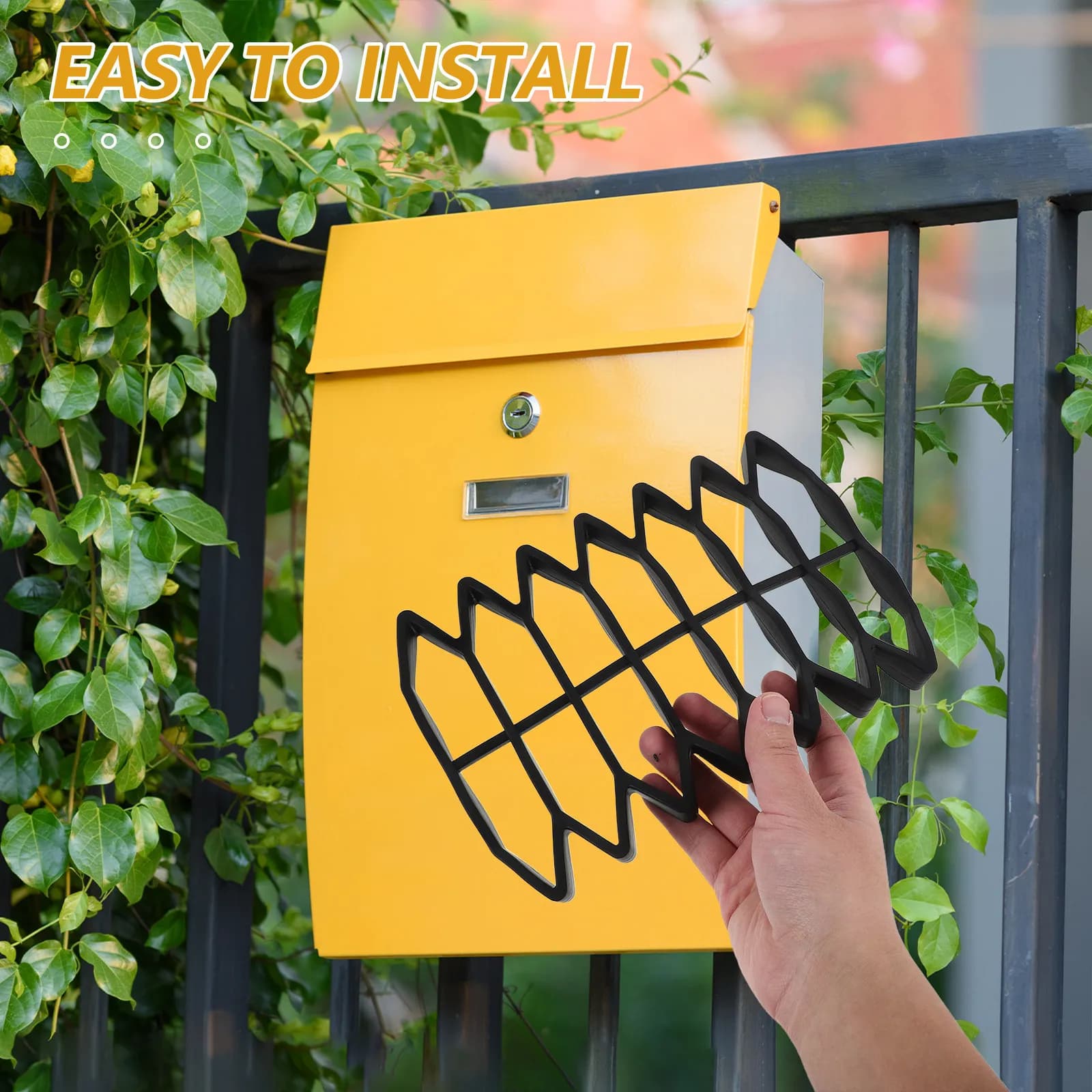 Silicone Mailbox Waterproof Insert Tray Expandable Mailbox Insert Moisture Barrier Mail Protector Anti-Splash Tray