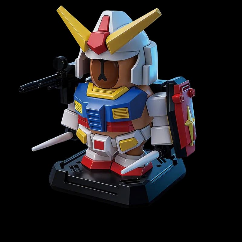 Creative Capybara Mecha Robot DIY Assembly Model Kit Armor Building Set Educational STEM Toy for Kids Adults Birthday Gift Home