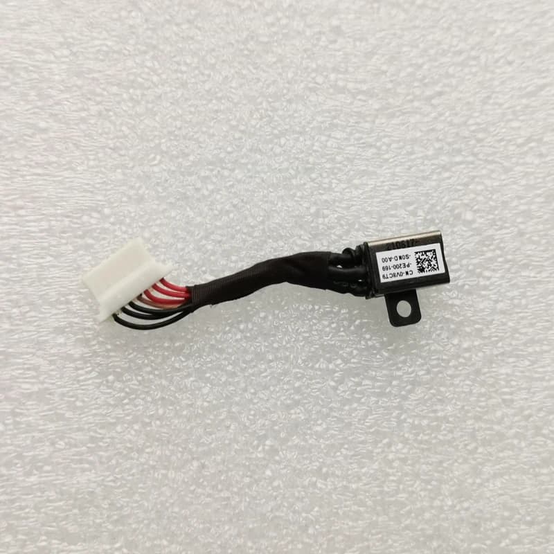 New Original For DELL Inspiron 5370 5471 Laptop DC Power Jack Cable Battery Connection Cable V8CT9 0V8CT9 TV8K5 0TV8K5 100% Test