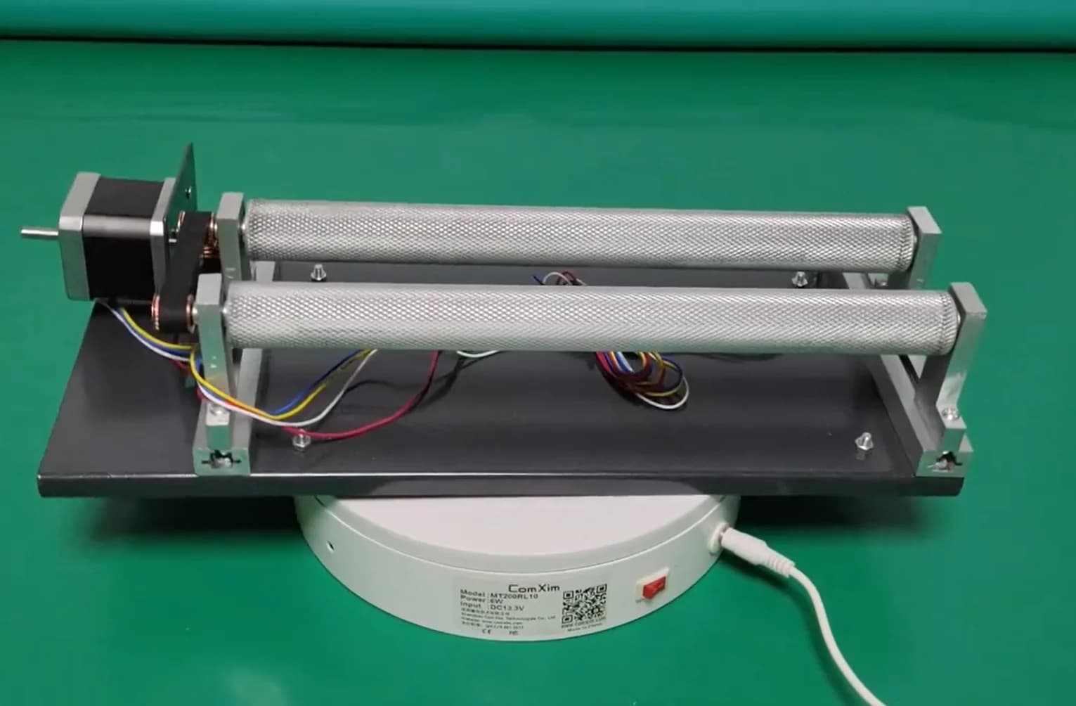 Three Chuck Rotary Axis Engraving Attachment Extra Axis Max Dia.80/100mm Fixture Gripper for Laser Marking Machine