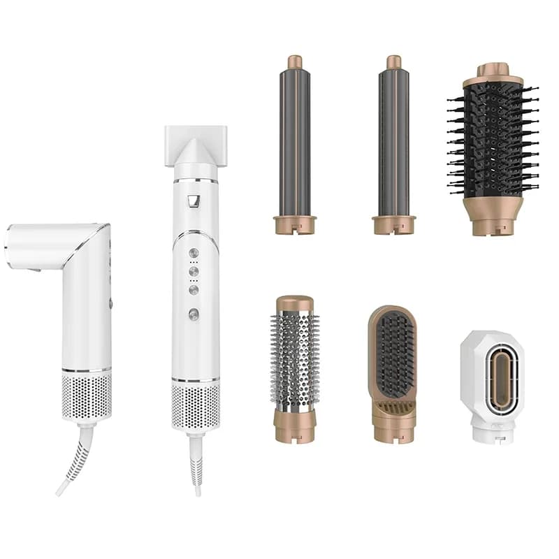 Nuove idee prodotto 2025 Rohs Bigodino elettrico Styler ad aria professionale 5 in 1 Set asciugacapelli Multi Styler per capelli