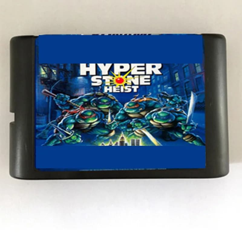 Carrello MD a 16 bit con scheda per videogiochi Hyper Stone Heist per Sega Mega Drive Genesis