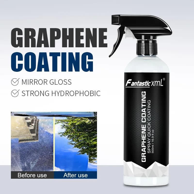 Rivestimento in ceramica al grafene Superficie dell'auto Nano Spray liquido Riparazione Graffi Cera Placcatura in cristallo Rivestimento Cura della vernice Dettagli auto