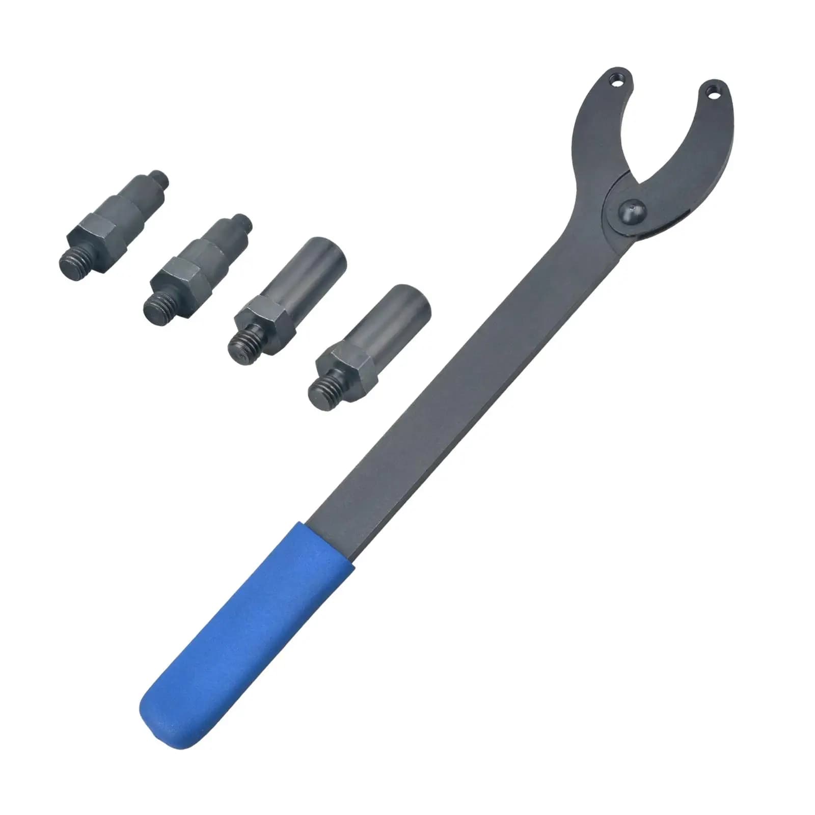 5 pezzi strumento di cambio cinghia dentata albero a camme chiave pignone strumento di bloccaggio distribuzione chiave di regolazione cinghia pignone acciaio universale T10172