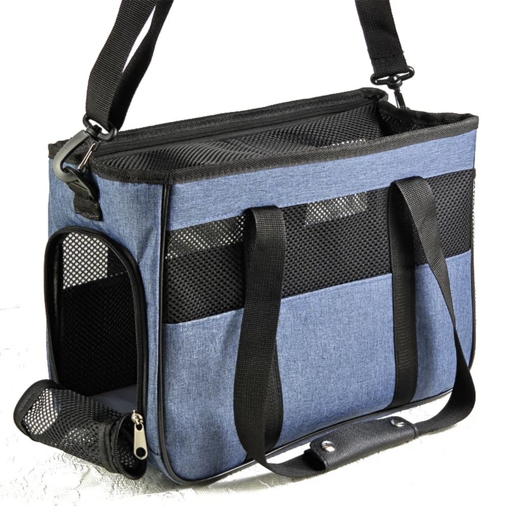 Borsa da trasporto per cani Zaino laterale morbido Trasportini per animali domestici per gatti Borse da viaggio per cani Borsa da viaggio pieghevole per animali domestici