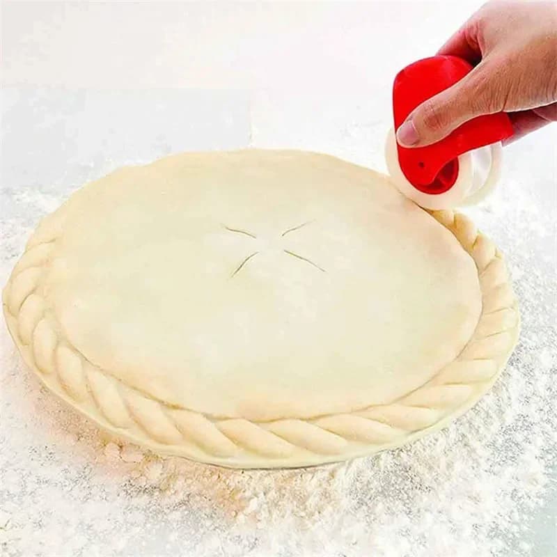Cucina Pizza Pasticceria Reticolo Taglierina Pasticceria Torta Decor Taglierina Ruota di Plastica Rullo per Pizza Pasticceria Torta Crosta Strumenti di Cottura