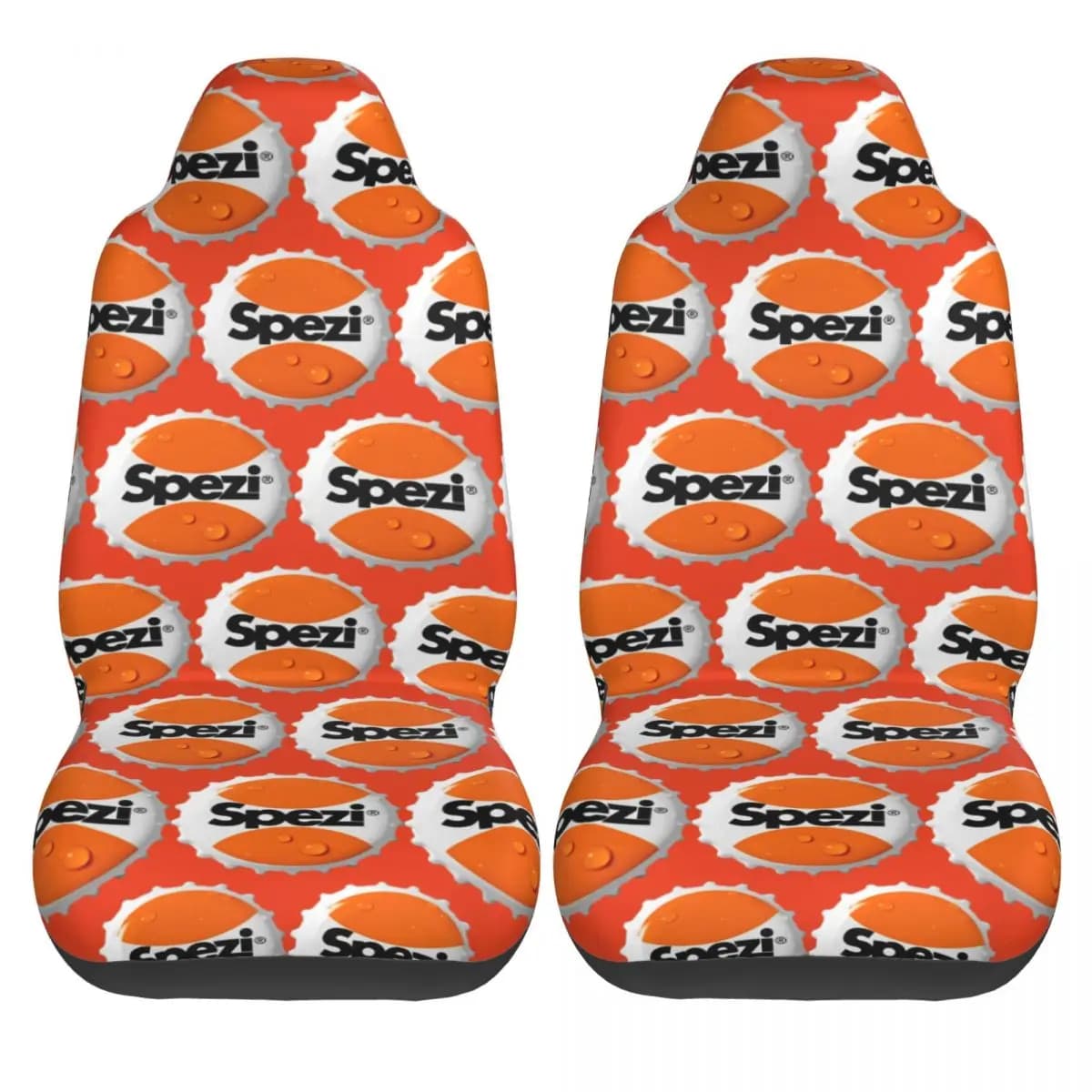 Car Seat Covers with Paulaner Logo Extensible Mirrors 2 pcs Car Seat Covers Polyester Car Seat Covers Kawaii