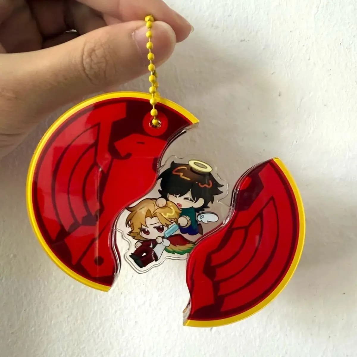 Portachiavi Cosplay Anime Kamen Eiji Hino, Ciondolo Acrilico per Cellulare, Decorazione per Zaino, Accessori