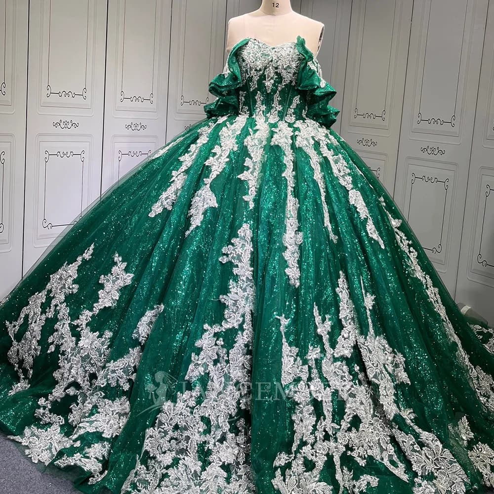 Abiti stile Quinceanera con perline principessa Scoop con abito da ballo a maniche corte Sweet 16 15 Abito con lacci Abiti da festa personalizzati