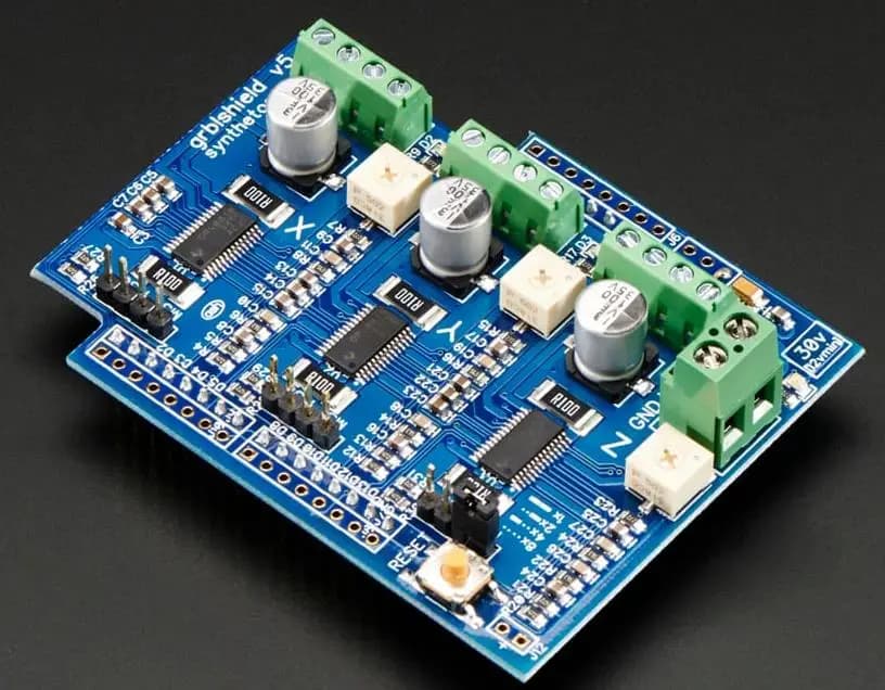 1750 Synthetics gShield (grblShield) V5 arduino un NEMA17 17HS3401- S